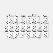 Panda Friendship Bedankdoosjes (Uitgevouwen)