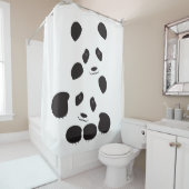 Panda Friendship Douchegordijn (In situ)