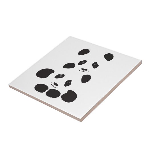 Panda Friendship Tegeltje (Zijkant)