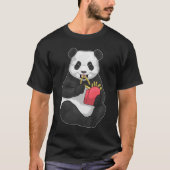 Panda friet t-shirt (Voorkant)