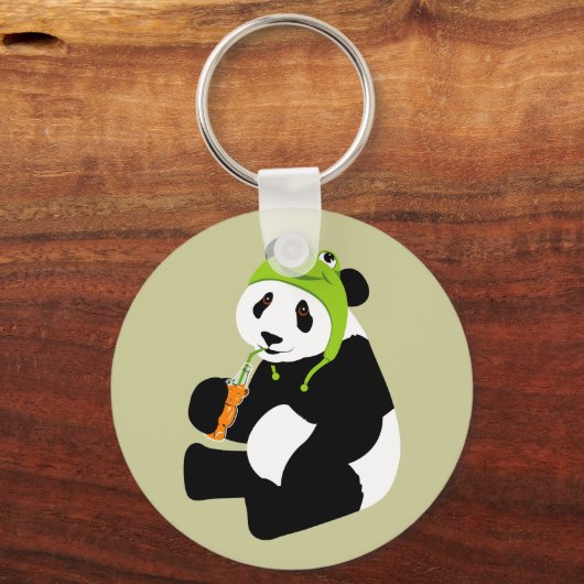 Panda Frog Pet Sleutelhanger (Voorkant)