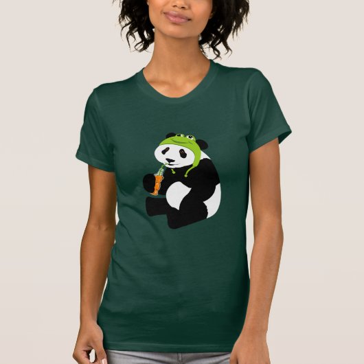 Panda Frog Pet T-shirt (Voorkant)