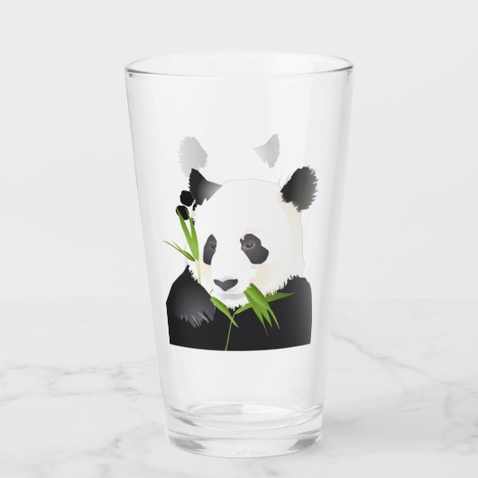 Panda Fun Glas (Achterkant)