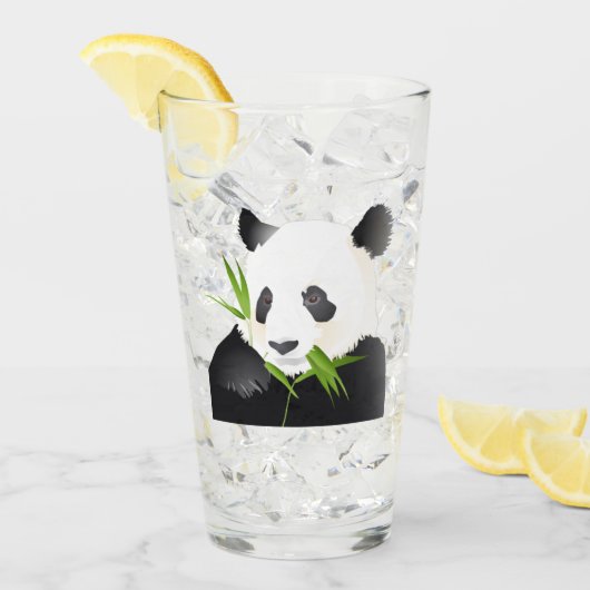Panda Fun Glas (Voorkant ijs)