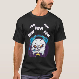 Panda-gamedesign Panda-gamer voor Panda Lover T-shirt