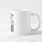 Panda Gamer Meme Cartoon Mok (Rechts)