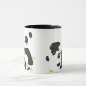 Panda gedrukte koffie-mok mok (Midden)