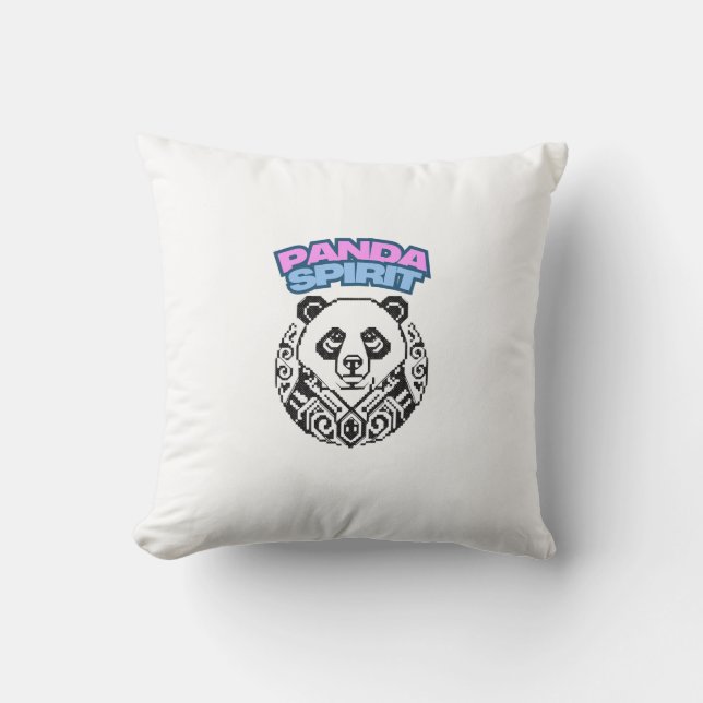 Panda Geest Kussen (Voorkant)