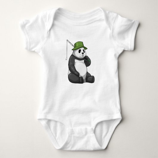 Panda Gevist met Geviste staaf Romper (Voorkant)