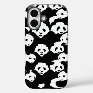 panda gevleid iPhone 16 hoesje