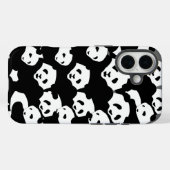 panda gevleid Case-Mate iPhone case (Achterkant (horizontaal))