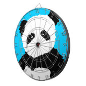 panda-gezicht dartbord (Voorkant Rechts)