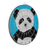 panda-gezicht dartbord (Voorkant Links)