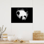 Panda Gezicht Poster Print - Panda Posters (Keuken)