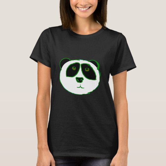 PANDA GEZICHT T-SHIRT (Voorkant)