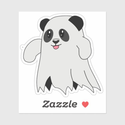 Panda Ghost Sticker (Vel)