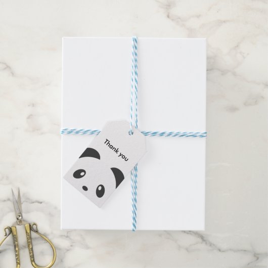 Panda Gift Labels Cadeaulabel (Met Touw)