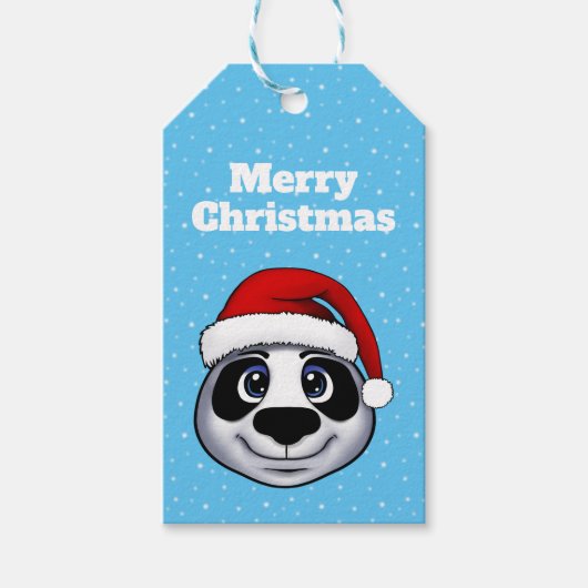 Panda Gift Labels Cadeaulabel (Voorkant)