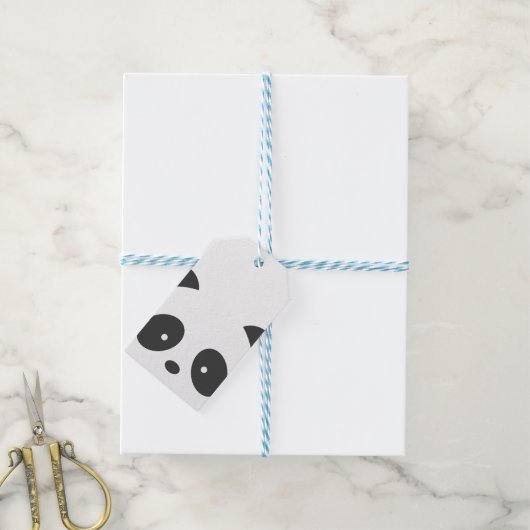 Panda Gift Labels Cadeaulabel (Met Touw)