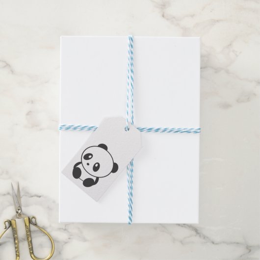 Panda Gift Labels Cadeaulabel (Met Touw)