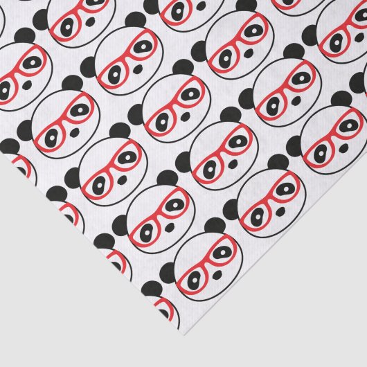 Panda Gift Wrap Paper Tissuepapier (Detail)