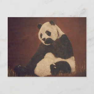 Panda Giggling CricketDiane Designer Stuff Briefkaart