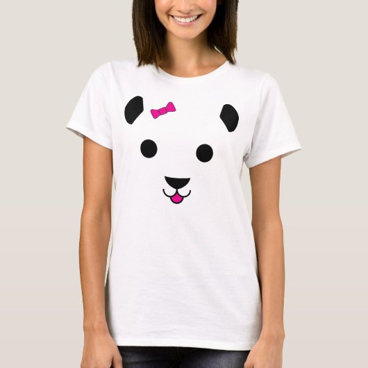 Panda Girl T-shirt (Voorkant)