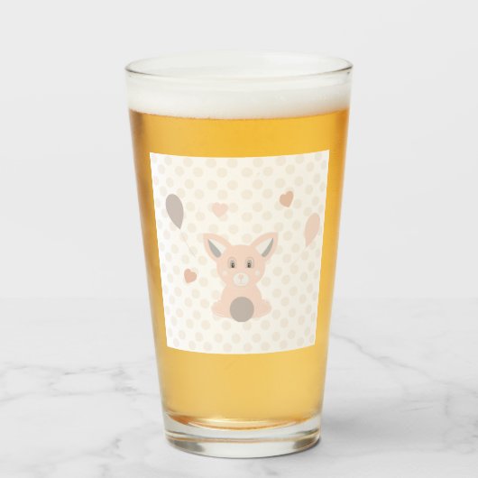 Panda Glas (Voorkant gevuld)