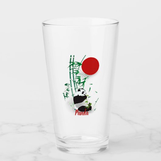 Panda   glas (Voorkant)