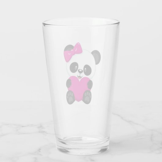 Panda Glas (Achterkant)