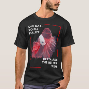 Panda Goudvis - Zwarte Oranda Goudvis - Vintage J T-shirt
