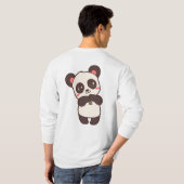 Panda grafisch ontwerp t-shirt (Achterkant volledig)
