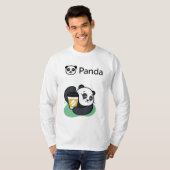 Panda grafisch ontwerp t-shirt (Voorkant volledig)