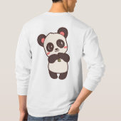 Panda grafisch ontwerp t-shirt (Achterkant)