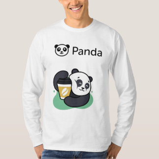 Panda grafisch ontwerp t-shirt