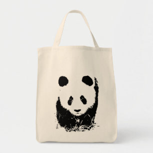 Panda Grocery Tas Canvas Tas