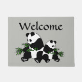 Panda groeien deurmat (Voorkant)