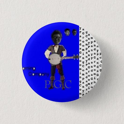 Panda Grooming Company Button 2 (Voorkant)