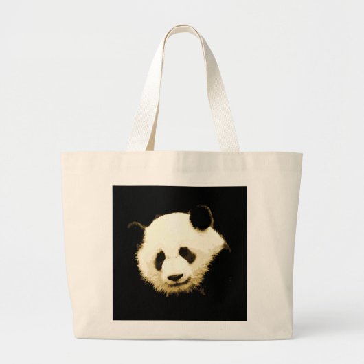  Panda Grote Tote Bag (Voorkant)