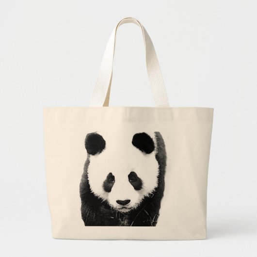 Panda Grote Tote Bag (Voorkant)