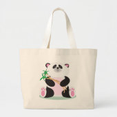 Panda Grote Tote Bag (Voorkant)