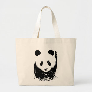 Panda Grote Tote Bag