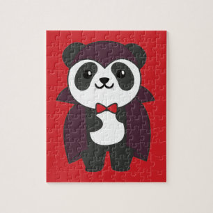 Panda Halloween Cute Devil Kinder Vampire Costume Legpuzzel
