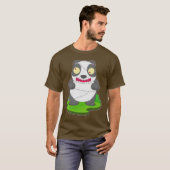 Panda Halloween Zombie T-shirt (Voorkant volledig)