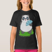 Panda Hand fan T-shirt (Voorkant)
