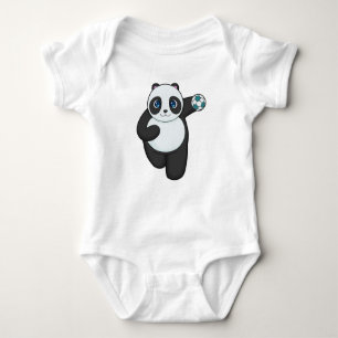 Panda Handball-speler Handball Romper