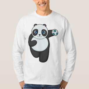Panda Handball-speler Handball T-shirt
