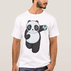 Panda Handball-speler Handball T-shirt