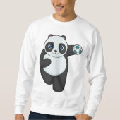 Panda Handball-speler Handball Trui (Voorkant)