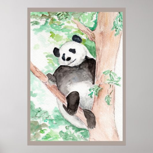 Panda, Hangend Poster (Voorkant)